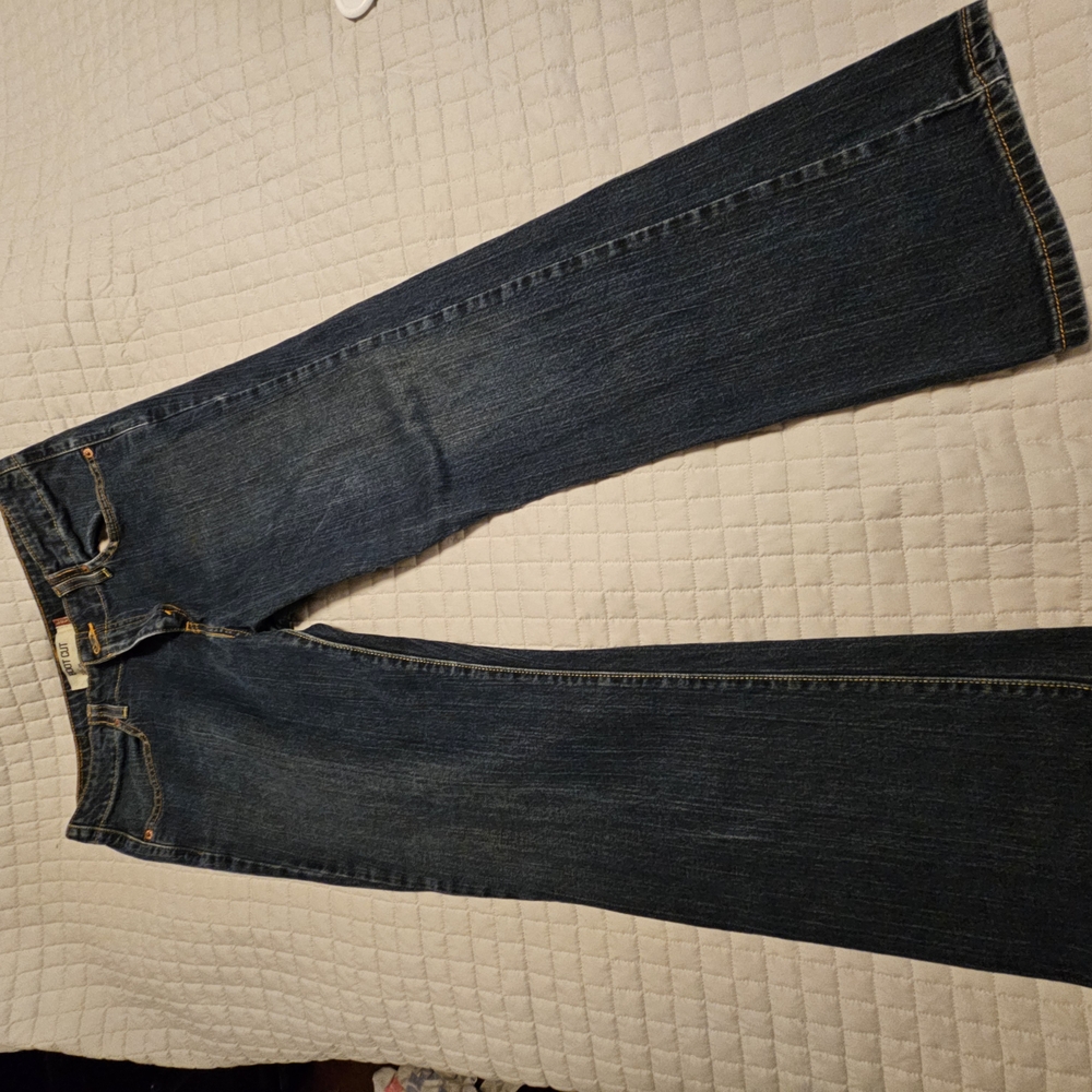 Levi's Blue Flare Wide Leg Jeans